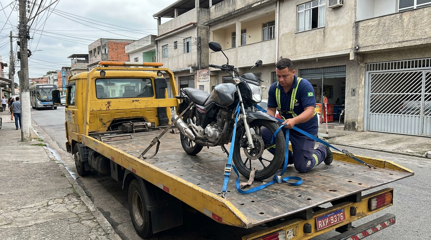 Auxílio para Moto no Local na Vila do Estádio, Presidente Prudente‑SP