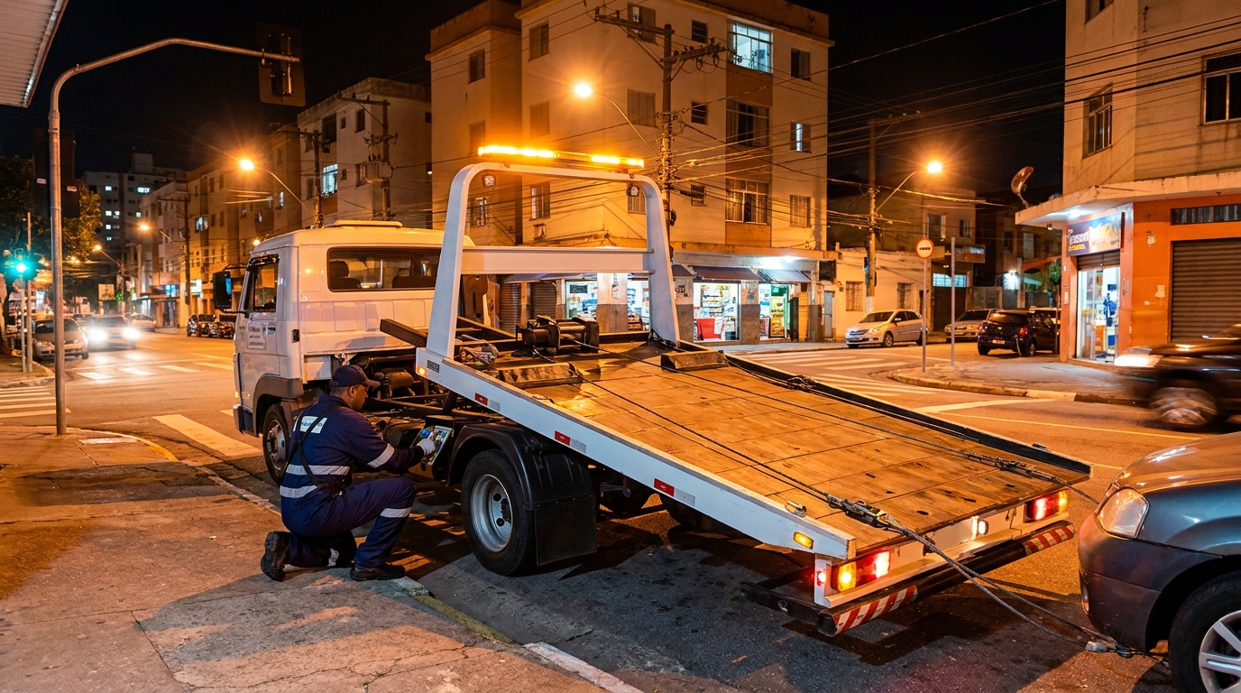 Guincho 24h profissional no Aeroporto, Presidente Prudente‑SP